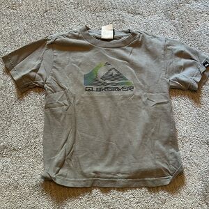 Grey quicksilver kids tee shirt